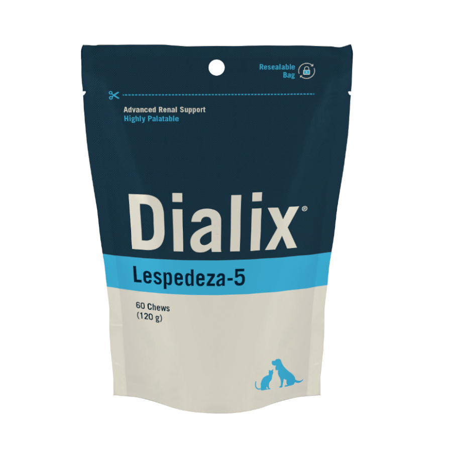 5 kg Vetnova Dialix Lespedeza Advance Renal Support Suplemento para cães e gatos