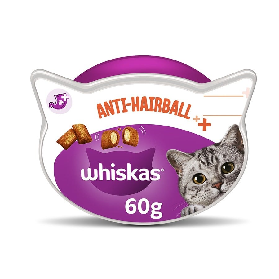 0.24 kg Whiskas Anti-Hairball Snacks para Gatos