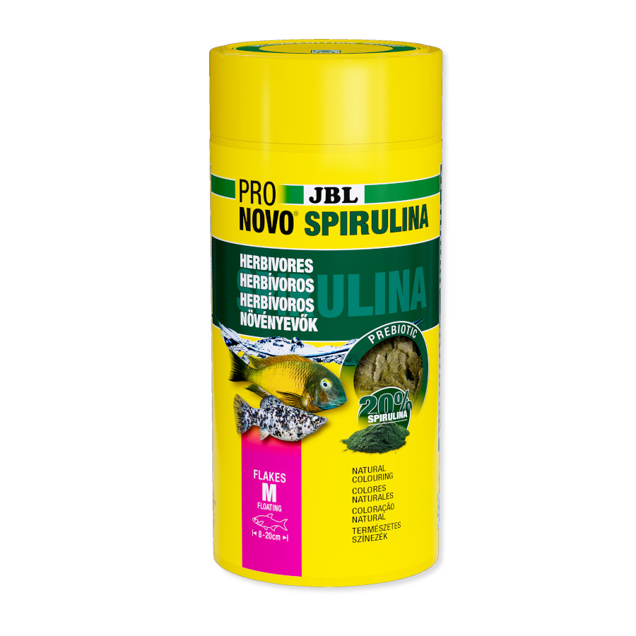 1 L JBL Spirulina Alimento para peixes algueiros